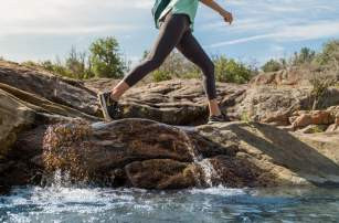 Hiking in Marble Falls during the Winter