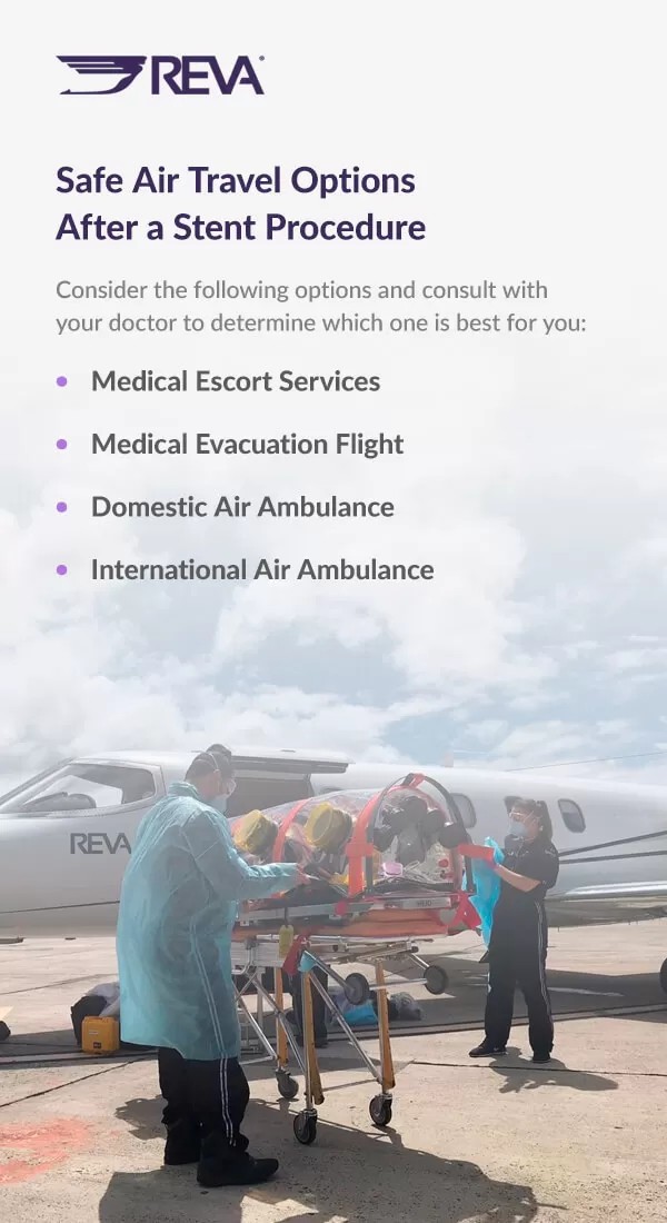 Safe Air Travel Options After a Stent Procedure