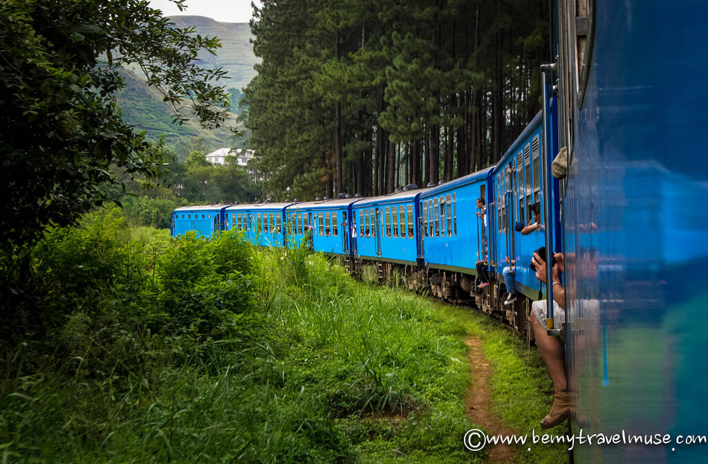 Train Ride in Sri Lanka
