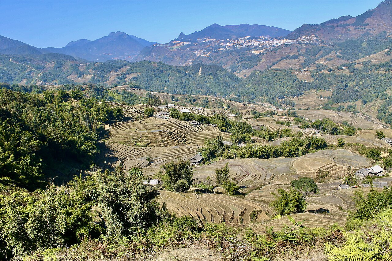 Rice terraces in Sapa, Vietnam
