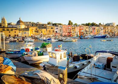 Ischia port, Campania