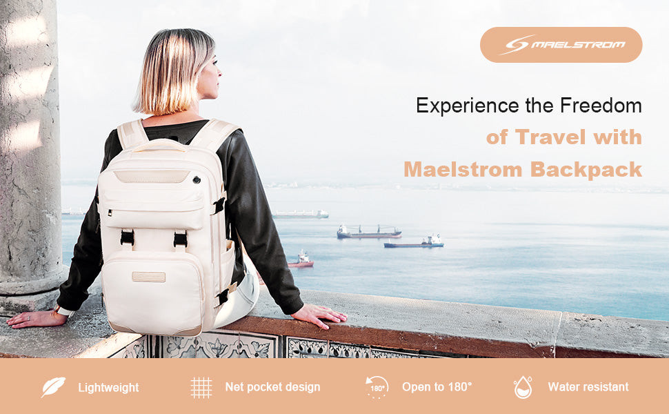 Maelstrom Travel Backpack Shoe Compartment