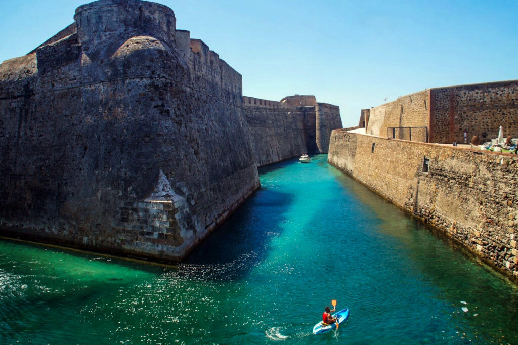 Murallas Reales, Ceuta's historic Royal Walls, a key fortification showcasing the city's rich military past