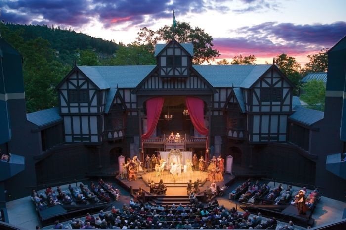 Bowmer Theater at the Oregon Shakespeare Festival