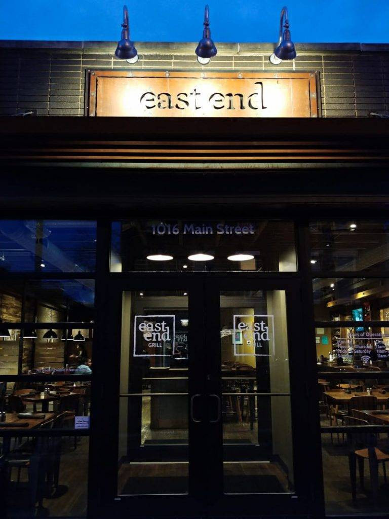 East End Grill in Lafayette Indiana presenting a modern American dining experience.
