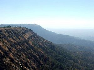 Chikhaldara landscape with lush greenery and scenic views.