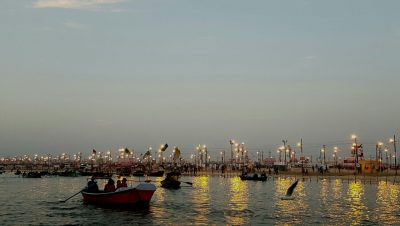 The Sunset at River Ganga