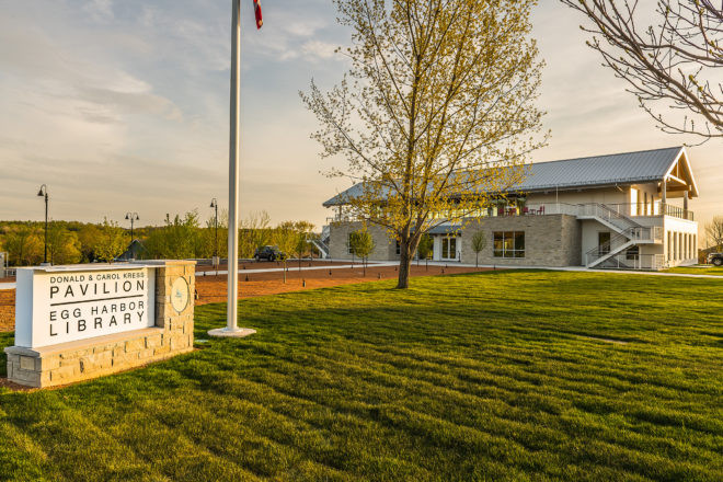 Egg Harbor tourism is surging due to expanded beach and the Kress Pavilion