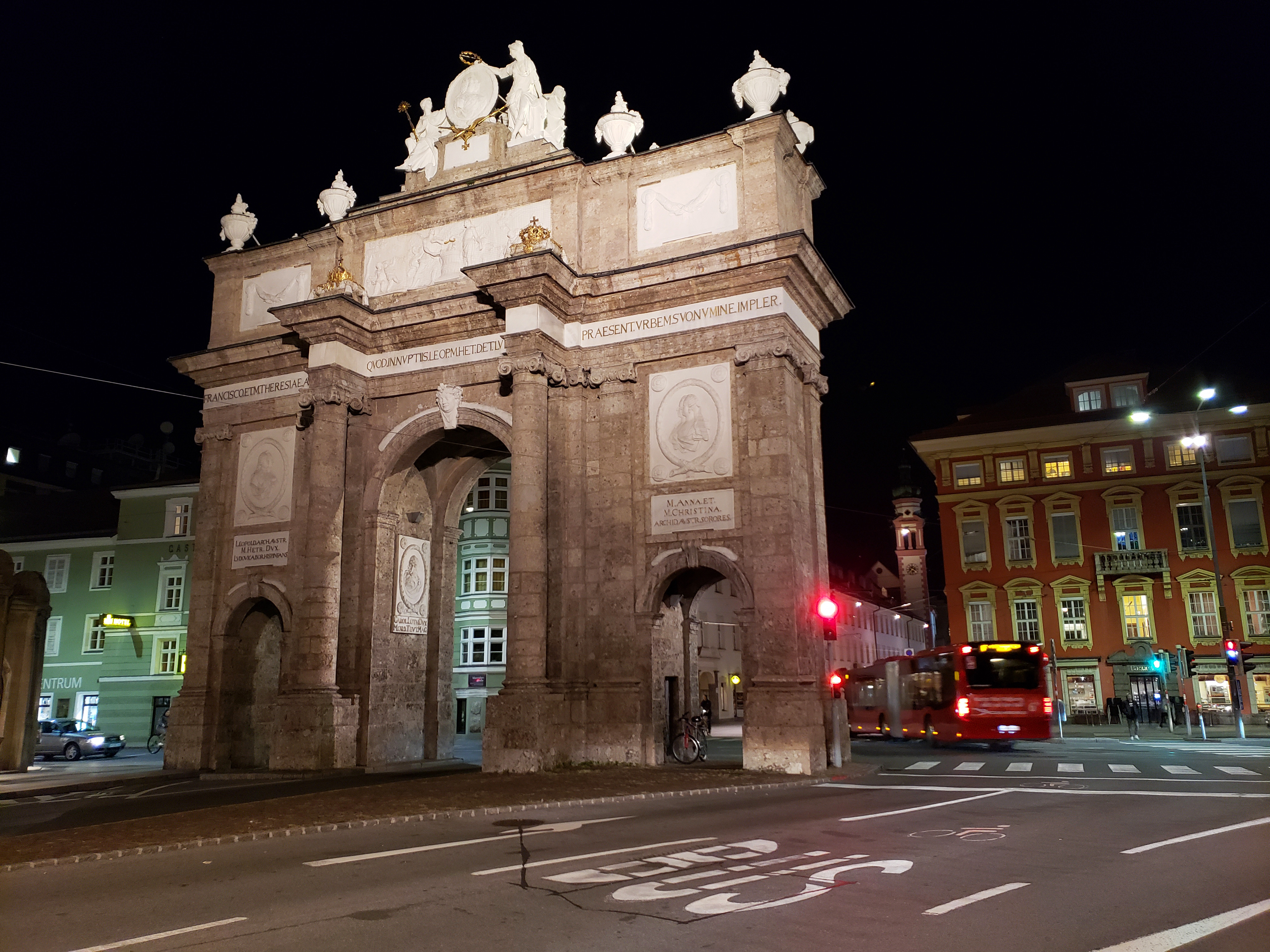 The Triumphal Arch in Innsbruck