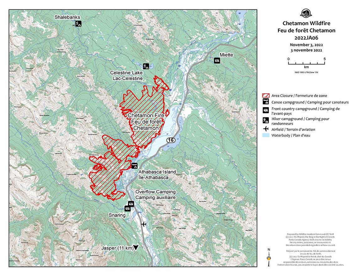 Chetamon Wildfire Map