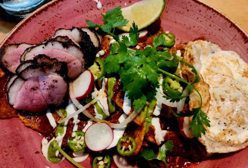 Duck Chilaquiles Unique Dish