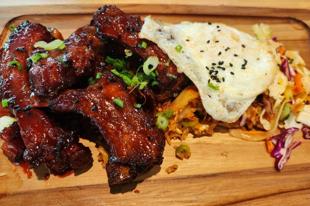Korean Rib Kimchi Fried Rice