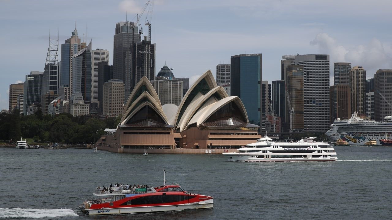 Sydney Opera House, Australia, a major tourist attraction
