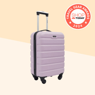 Wrangler 20-Inch Rolling Carry-On, a lightweight and budget-friendly luggage option