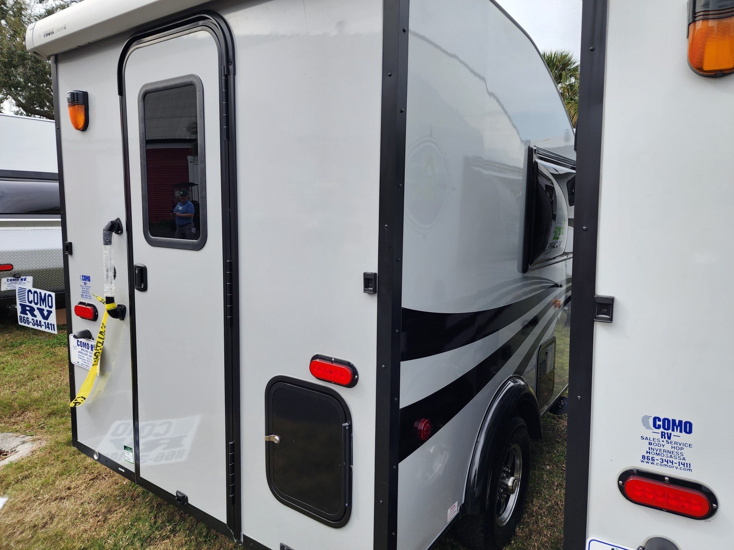 Interior Decor of A Line Travel Trailer