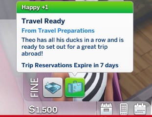 Sims 4 Travel Ready