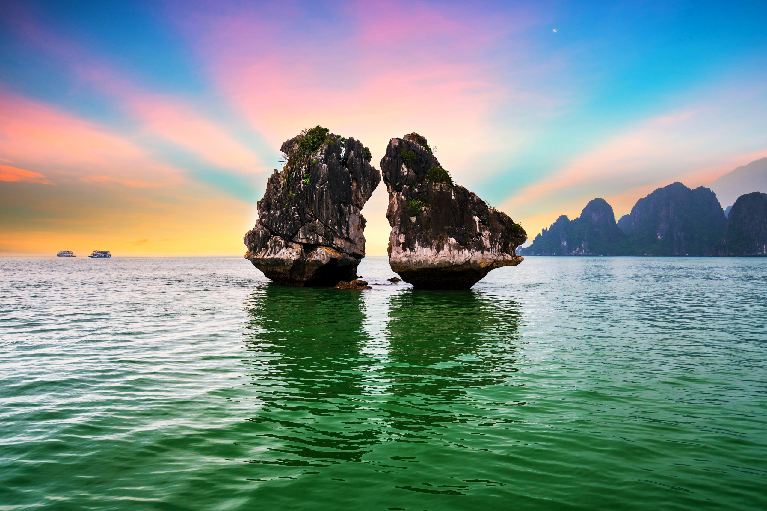 Ha Long Bay in Vietnam is a great March holiday destination