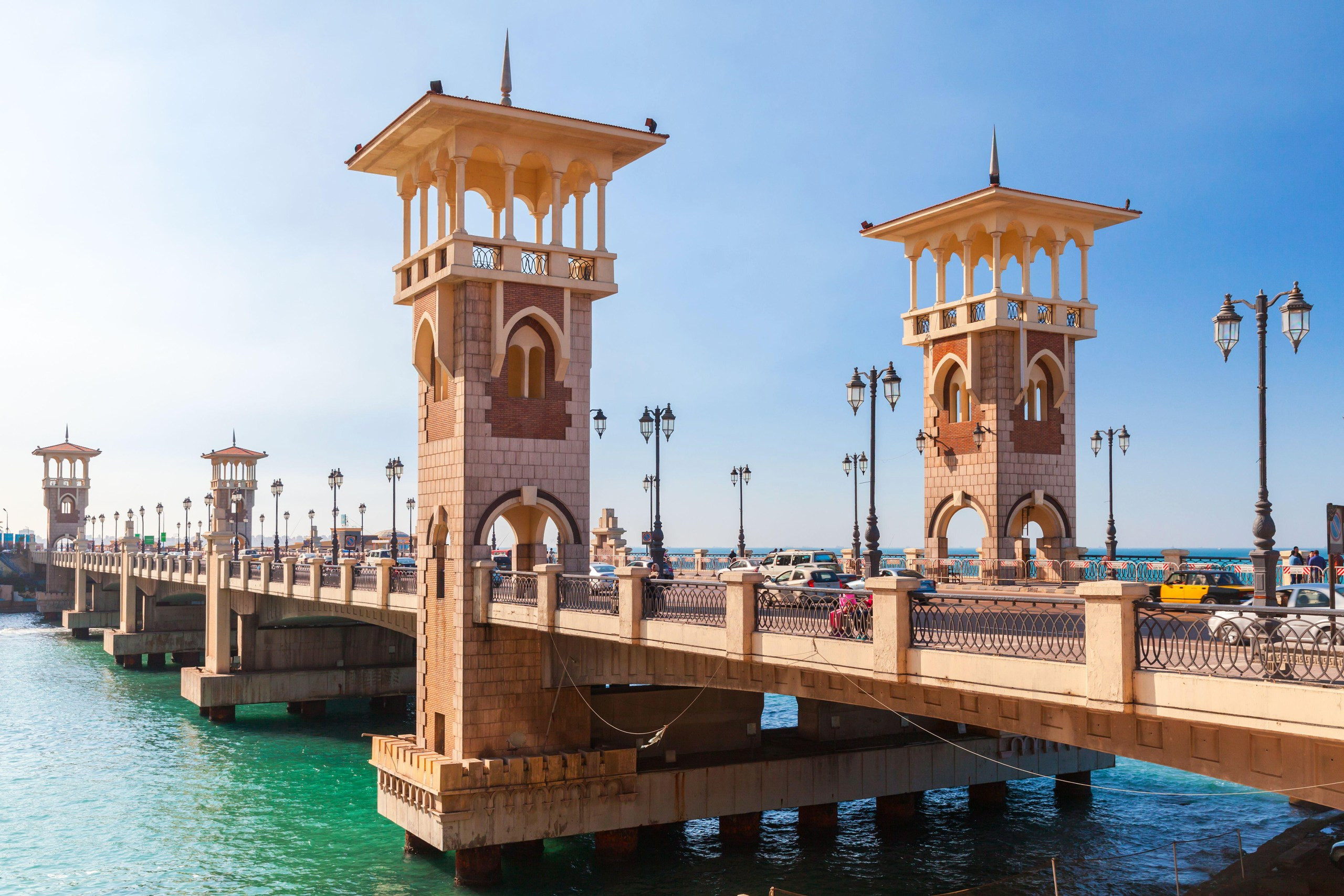 Stanley Bridge in Alexandria, Egypt