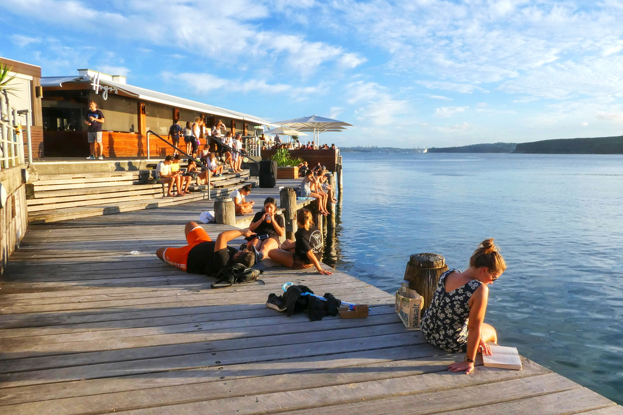 Manly Wharf — the ferry serves passengers between the suburb of Manly and Sydney, one of the best places to go on holiday in March
