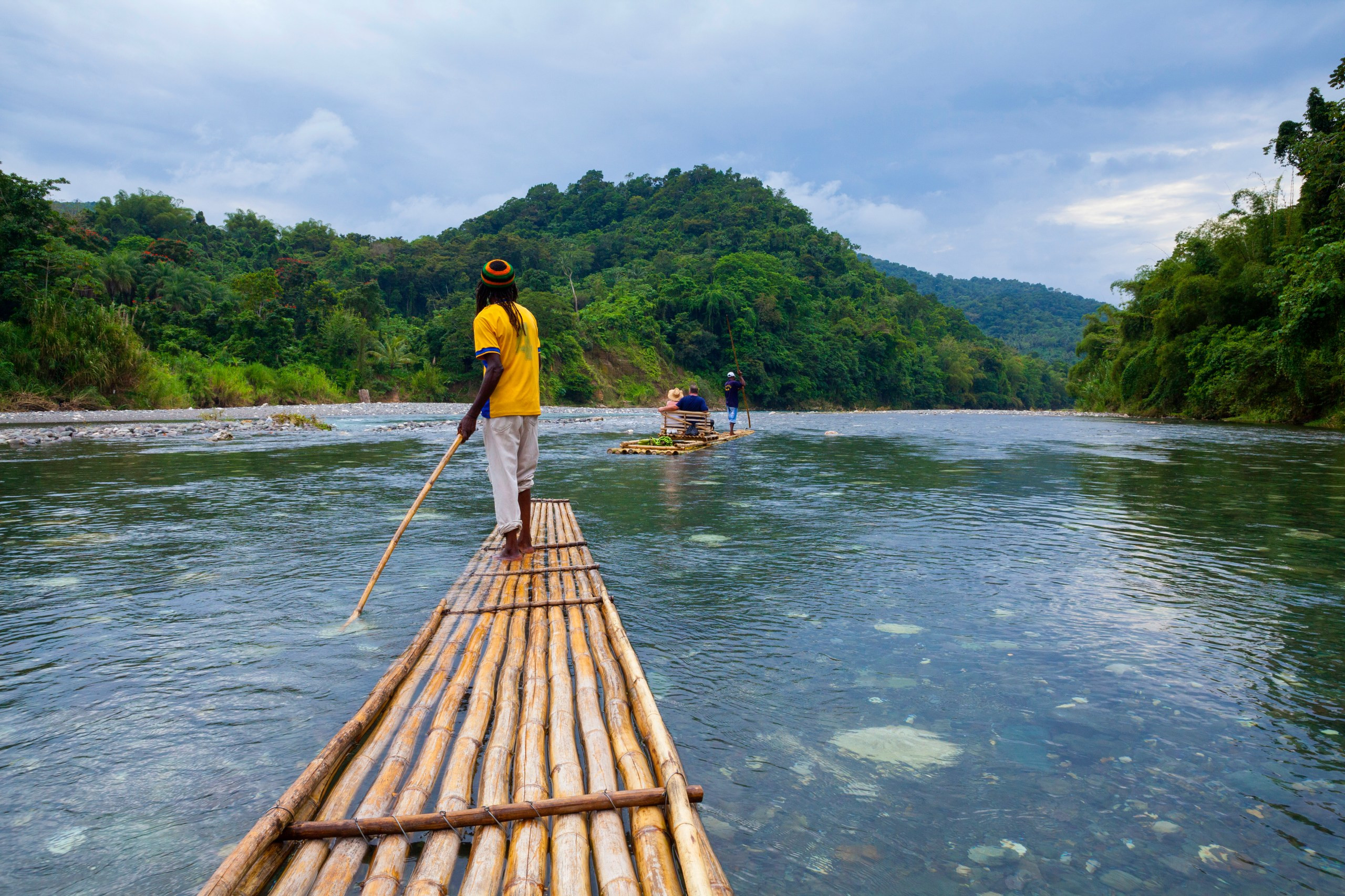 Jamaica's Bamboo Rafting on the Rio Grande