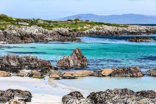 Beach on Iona, Scotland