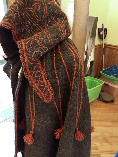 Cloak displayed at competition