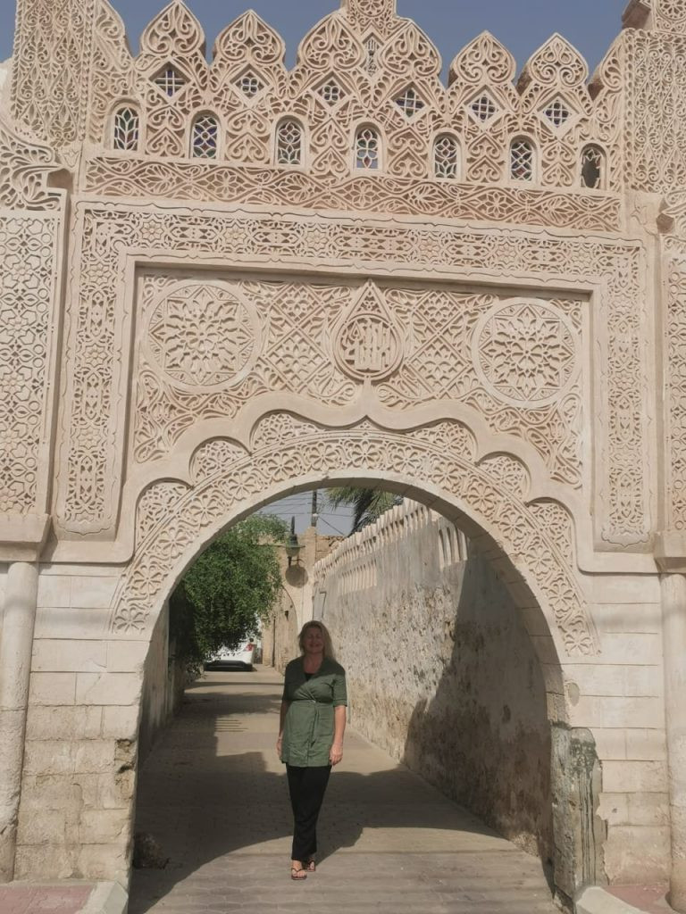 Exploring the ancient Al-Qessar Village with its traditional stone and mud structures