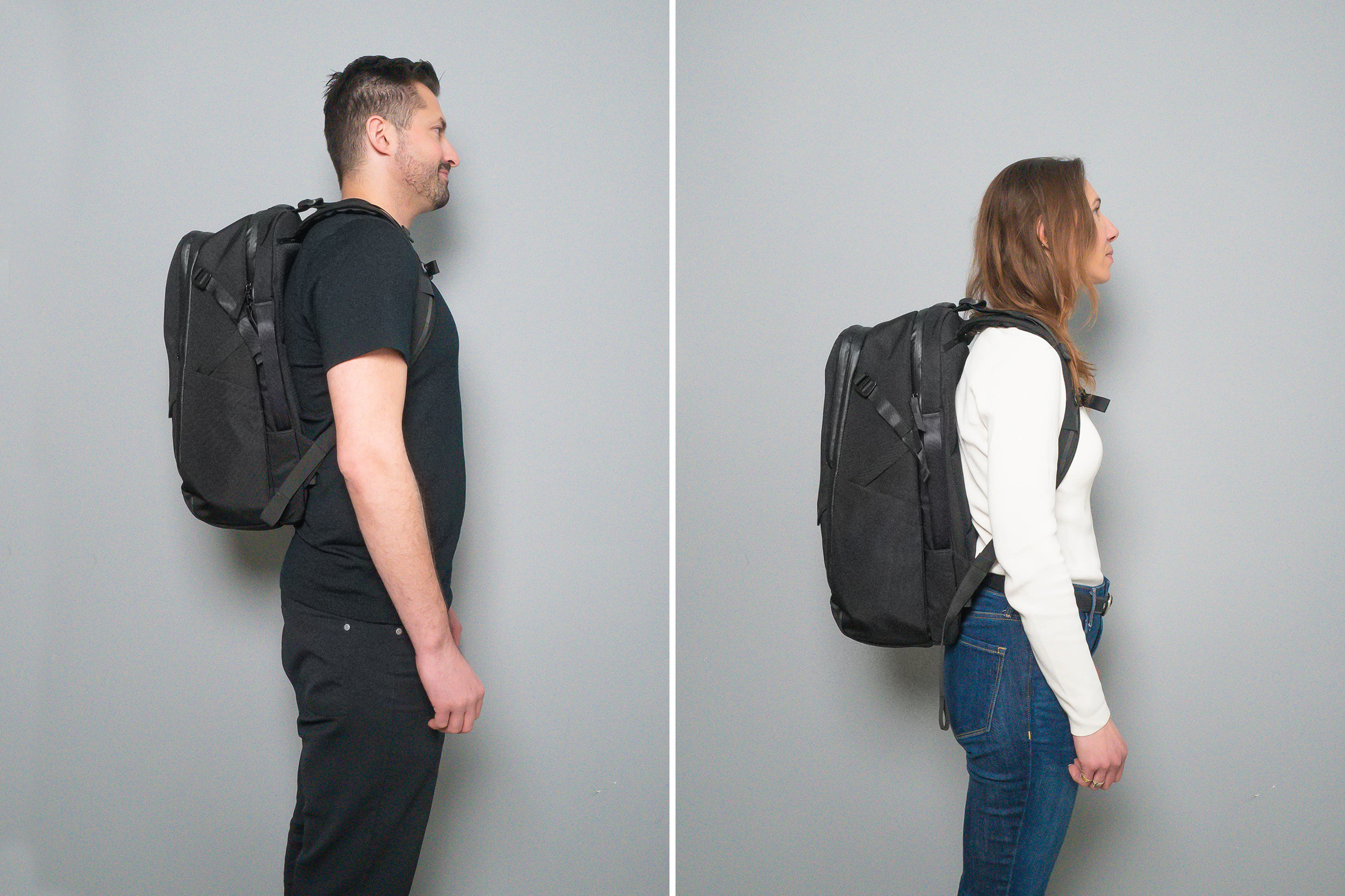 Alpaka Elements Travel Backpack Side View