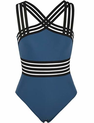 Hilor One-Piece Monokini, a wire-free and tummy-control swimsuit