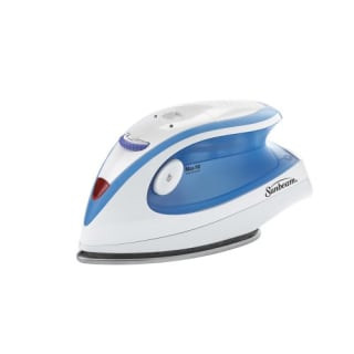 Sunbeam Hot-2-Trot Compact Travel Iron, for maintaining a polished look