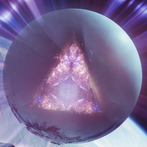 The Last City sprawling beneath the protective sphere of the Traveler