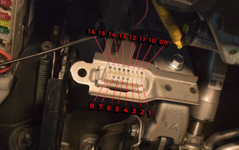 4Runner OBD Port Terminal Numbers