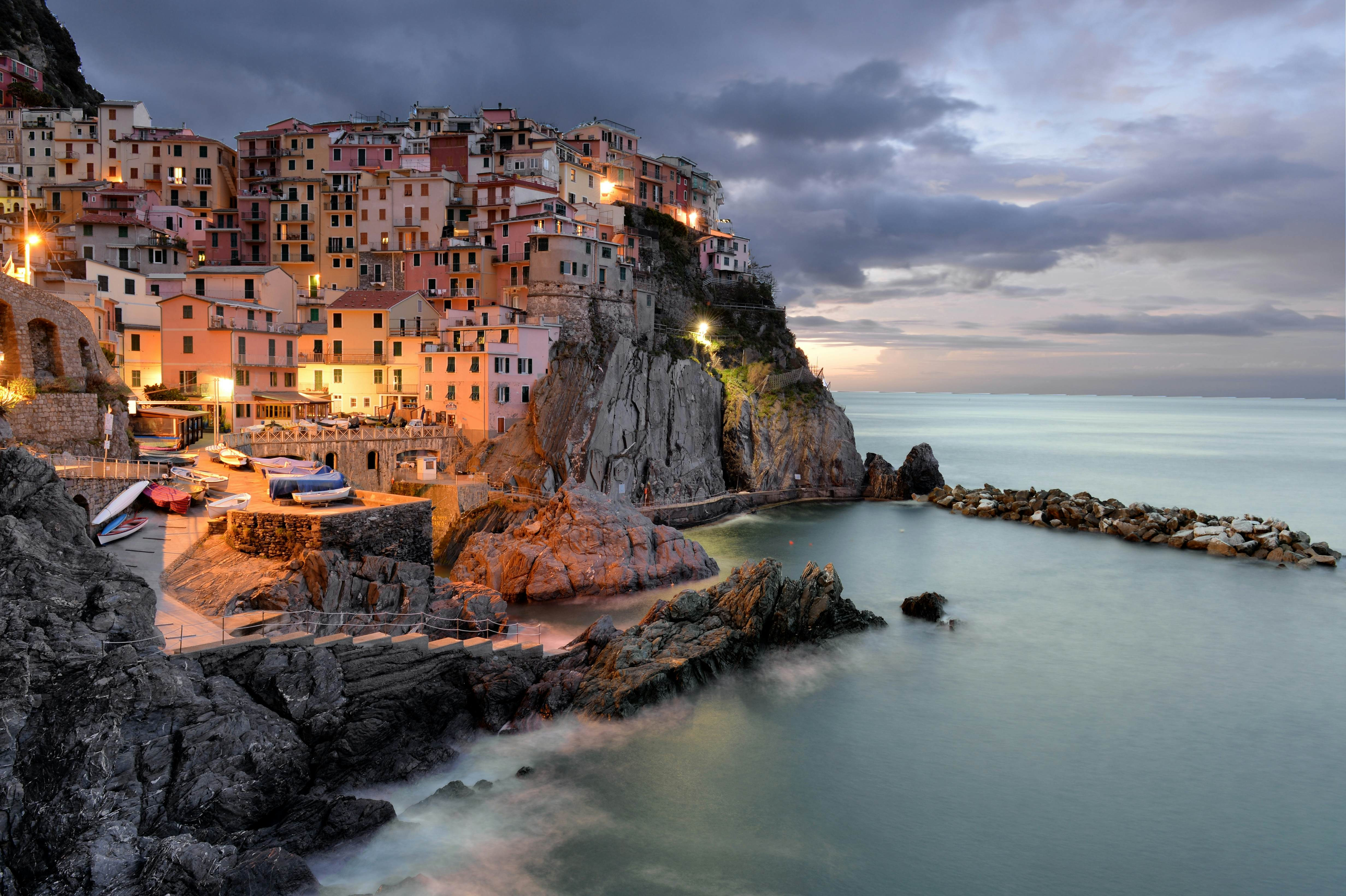 Manarola at dusk