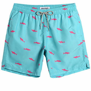 Maamgic Men's Swim Trunks, designed for quick-drying comfort and style