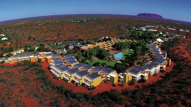 Uluru Rock Formation in the Northern Territory, Australia