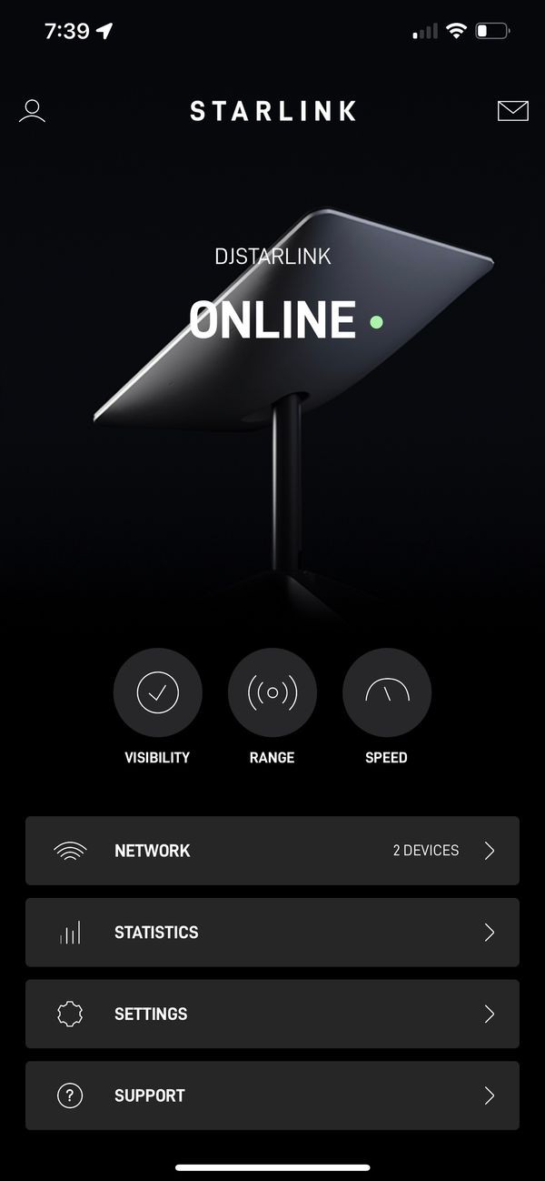Starlink online