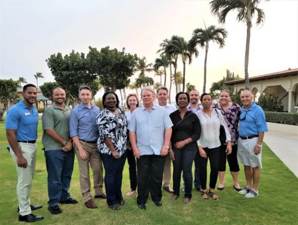 Cayman Islands leadership committee visit to Aruba