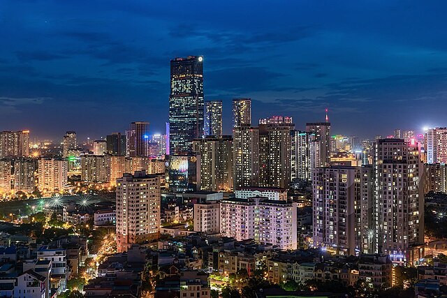 Hanoi, Vietnam cityscape