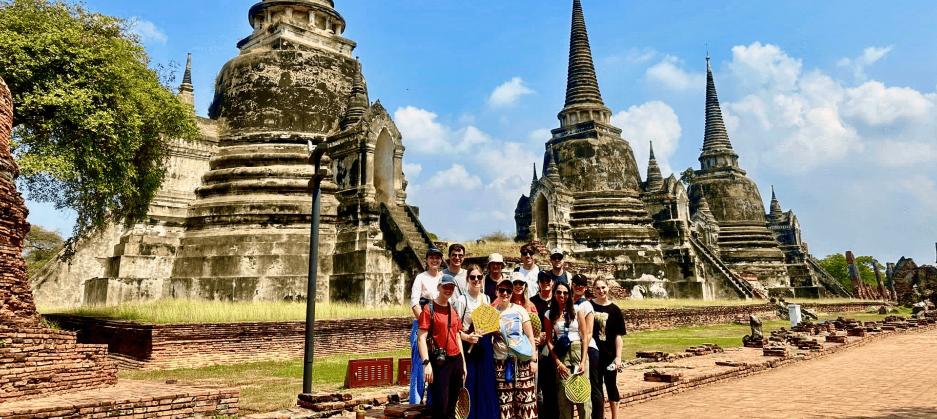 Exploring the ancient ruins of Ayutthaya