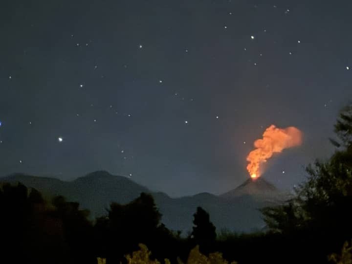 Villarica volcano in Chile, illustrating the country's diverse natural landscapes