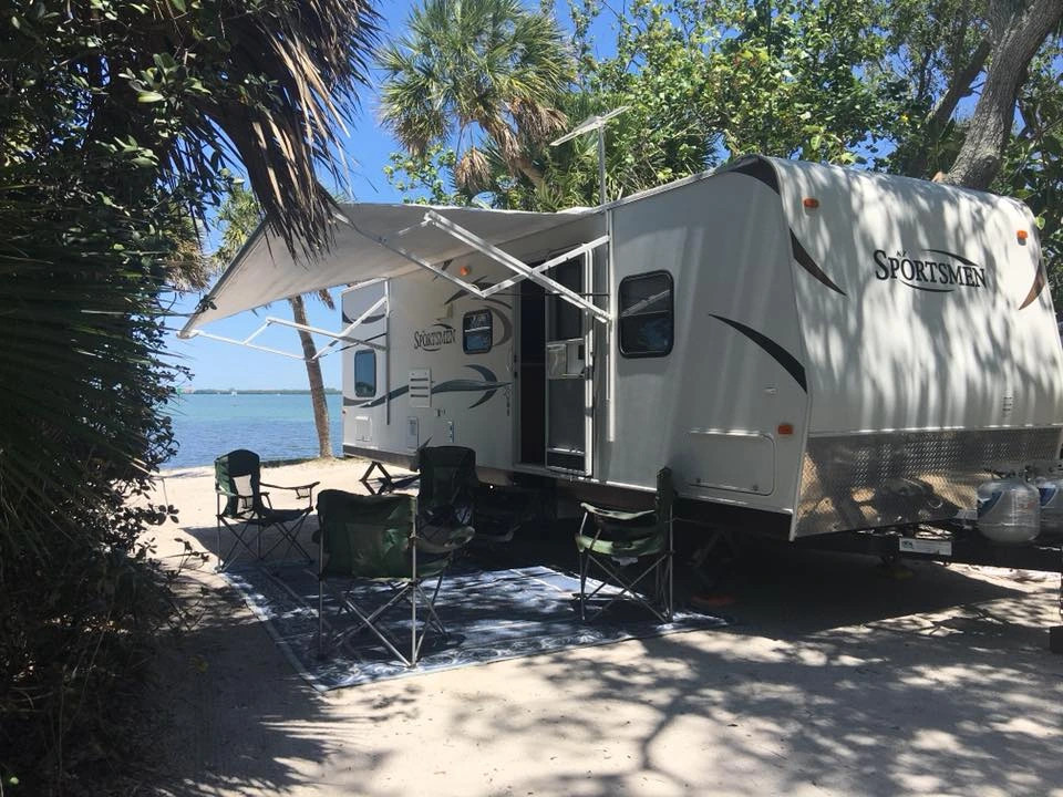 A clean and comfortable RV interior