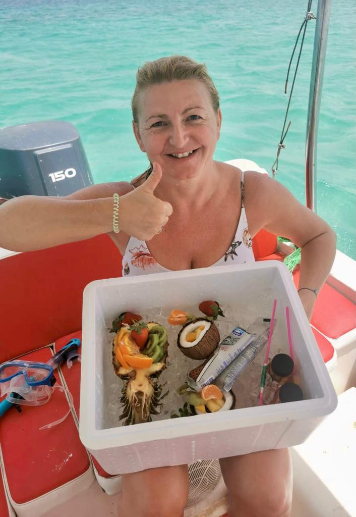 Snorkeling adventure in the crystalline waters of Farasan Island, exploring the vibrant coral reefs