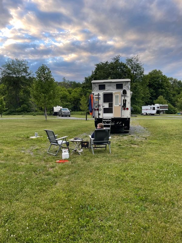 A great campsite for Starlink
