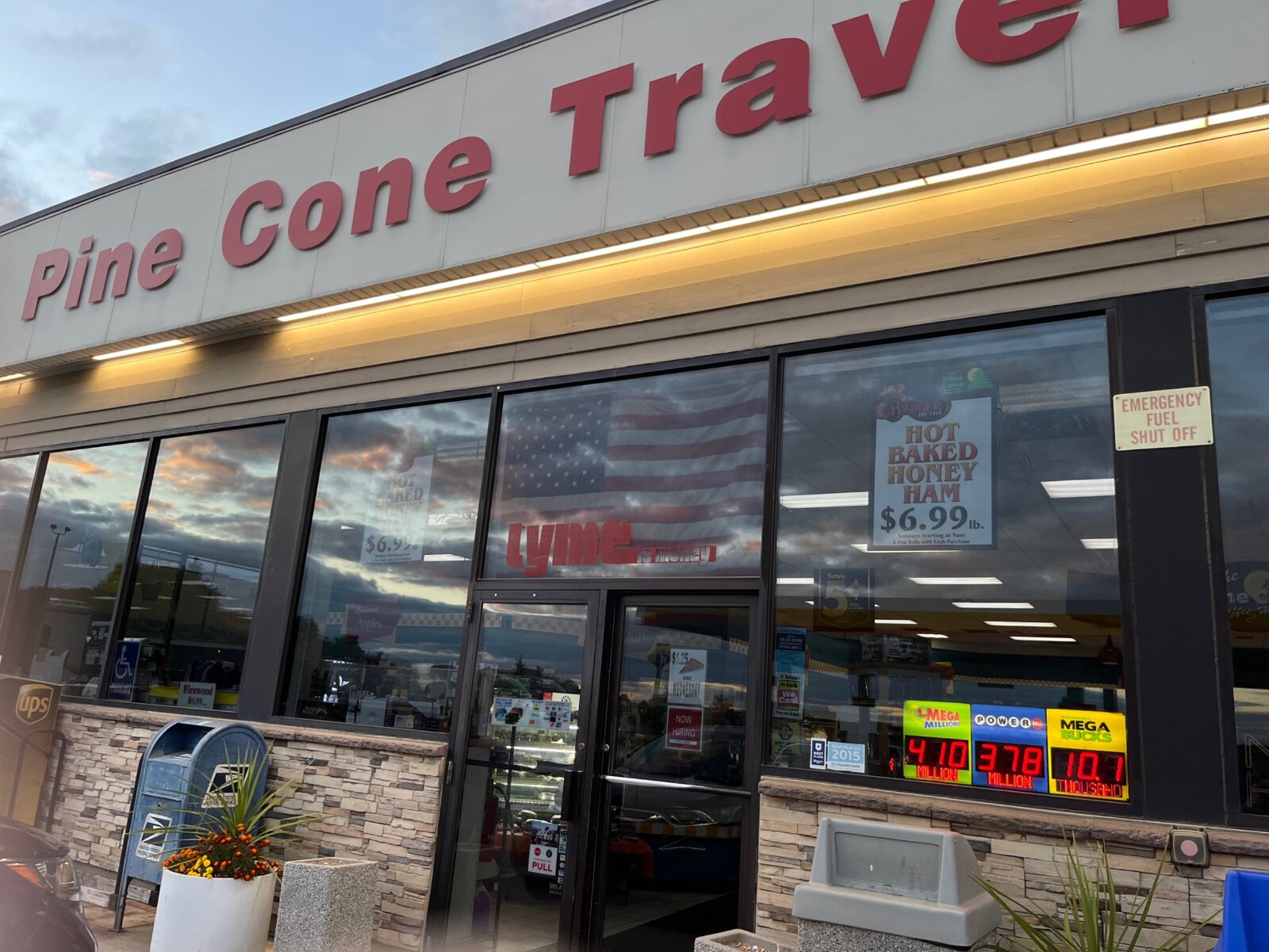 Gigantic Bakery Items at Pine Cone Travel Plaza