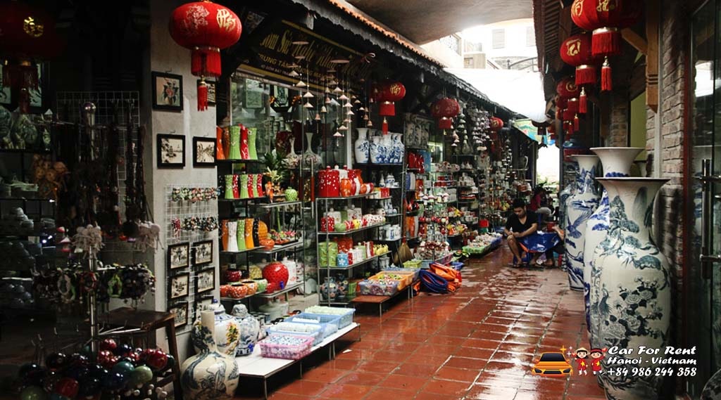 Car-Rental-Hanoi-to-Bat-Trang-Ceramic-Village online travel agency in vietnam