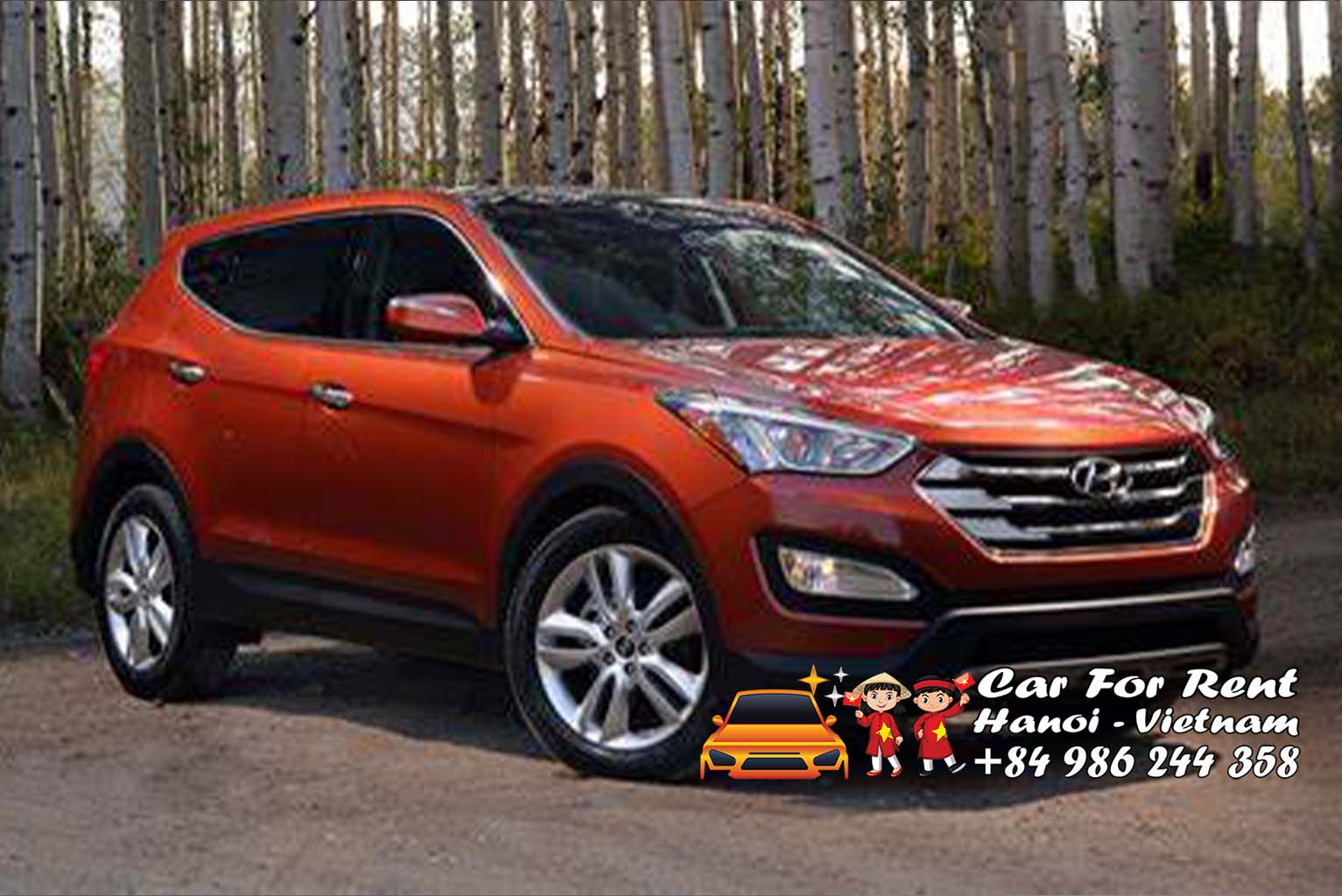 Hyundai Santa Fe car rental italy