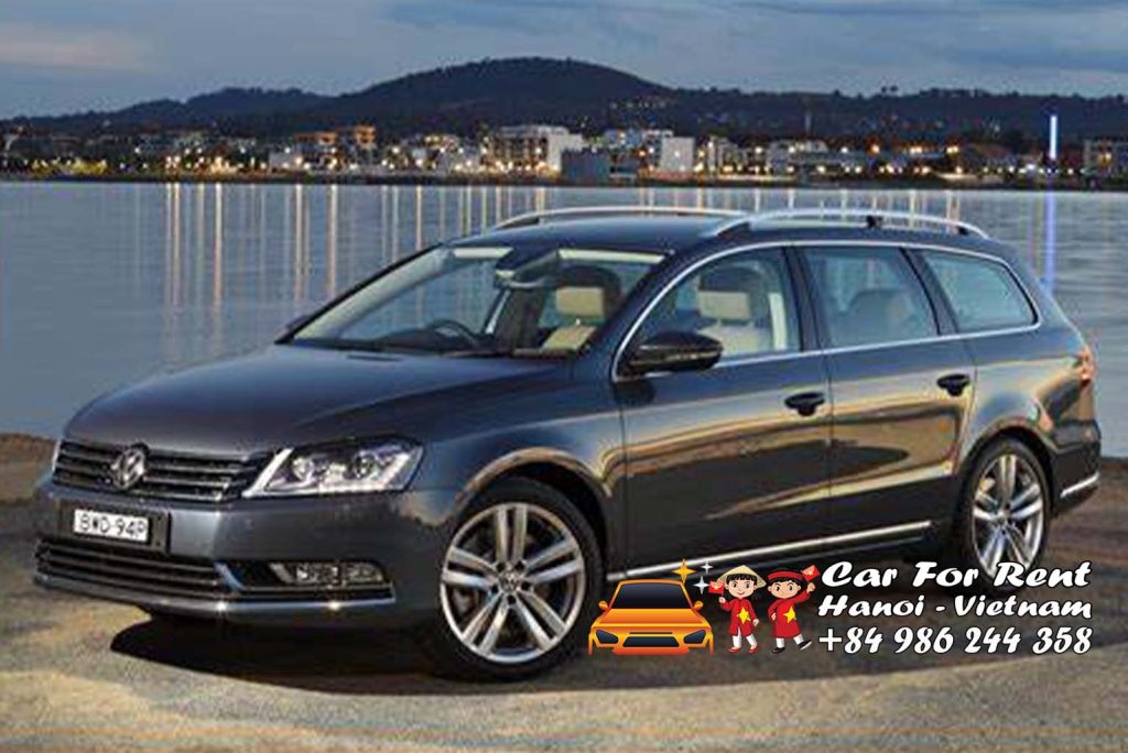 car parking volkswagen passat
