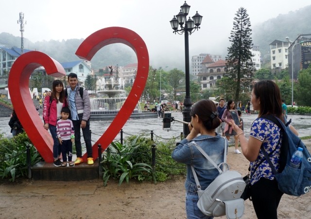Tam Dao - a small town in the clouds, featuring lush landscapes under a veil of mist