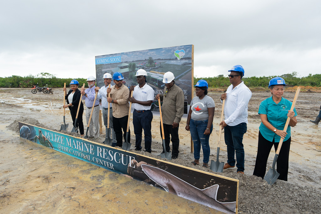 Hon. Anthony Mahler, Minister of Tourism, with team members