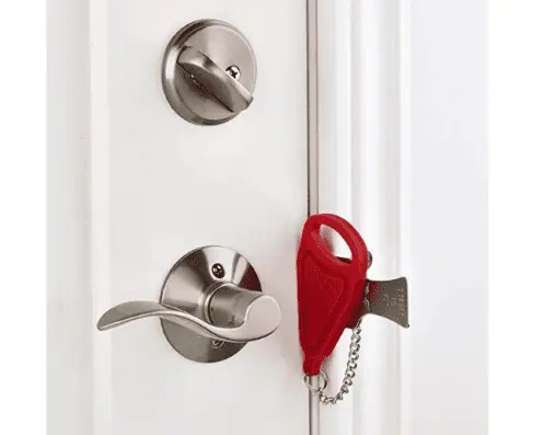 Best Travel Accessories for 2024 - Addalock Portable Door Lock